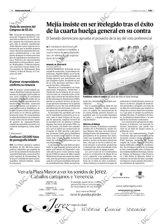 ABC MADRID 31-01-2004 página 26