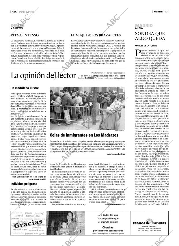 ABC MADRID 31-01-2004 página 33