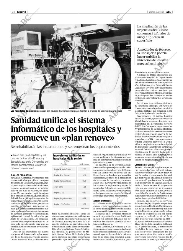 ABC MADRID 31-01-2004 página 34