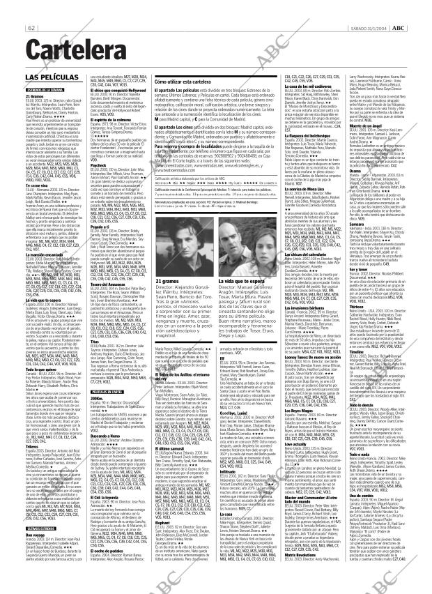 ABC MADRID 31-01-2004 página 62