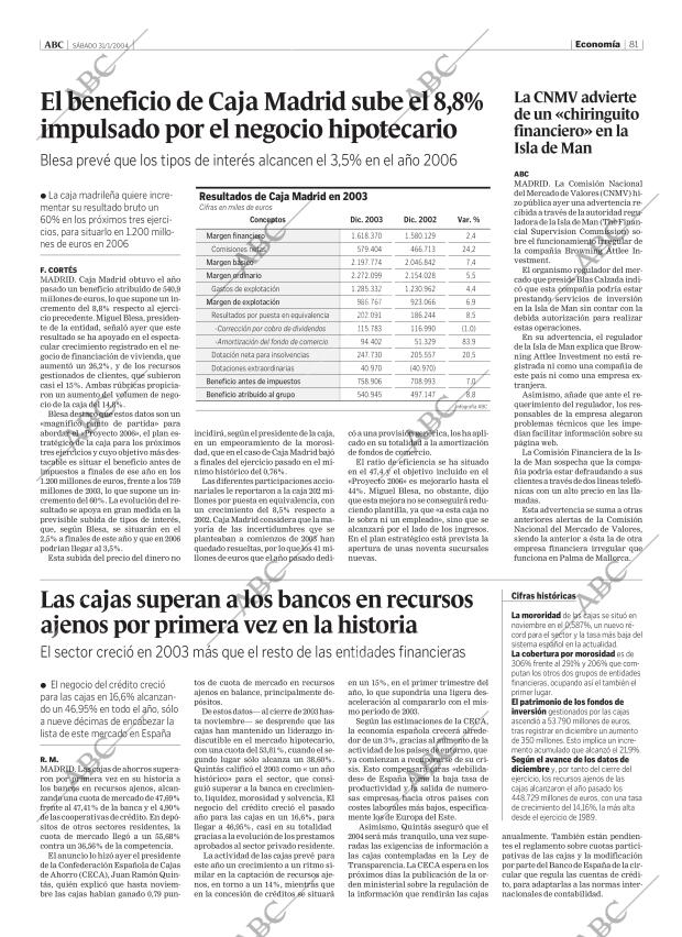 ABC MADRID 31-01-2004 página 81
