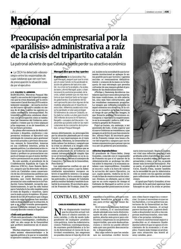 ABC MADRID 01-02-2004 página 14