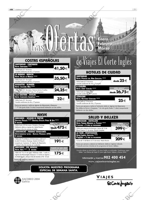 ABC MADRID 01-02-2004 página 23