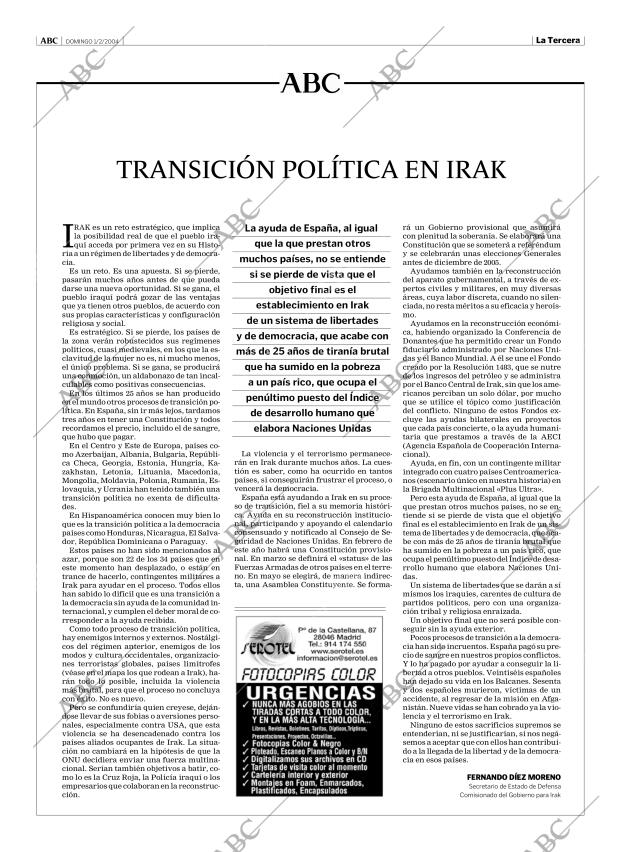 ABC MADRID 01-02-2004 página 3