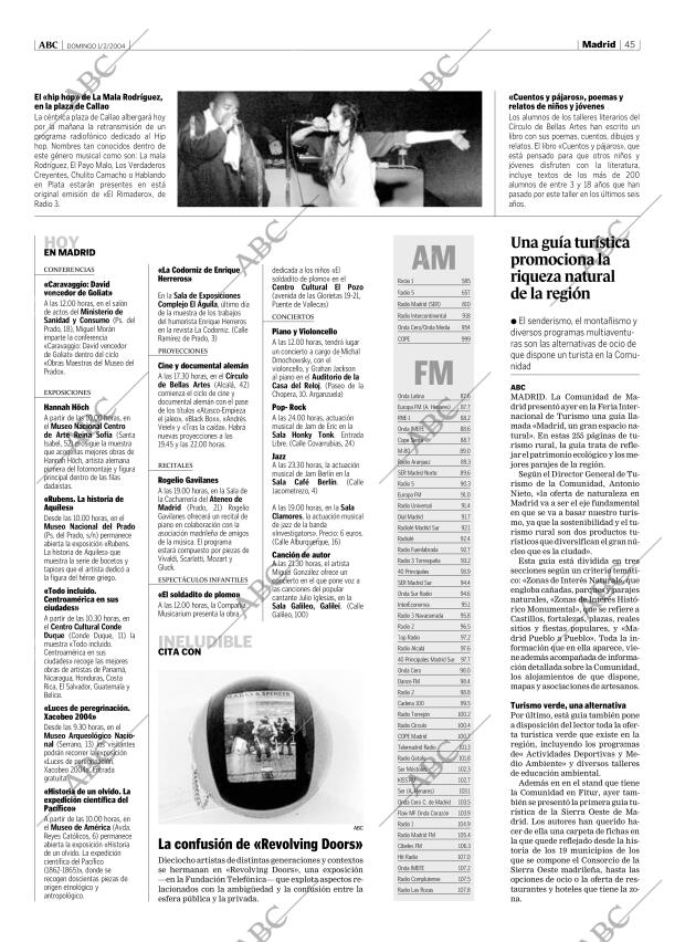 ABC MADRID 01-02-2004 página 45