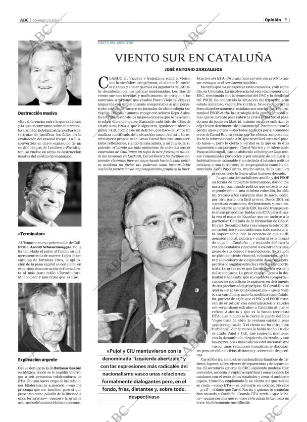 ABC MADRID 01-02-2004 página 5