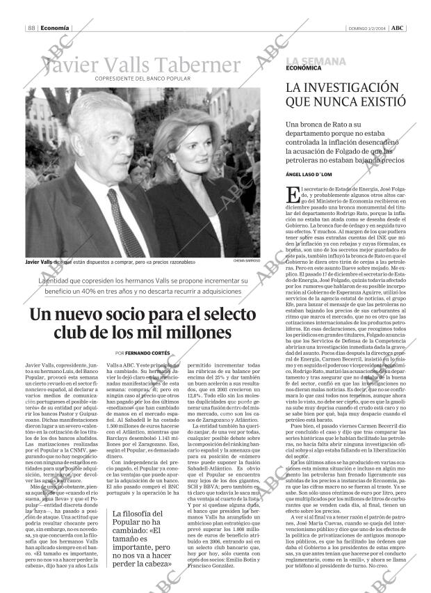 ABC MADRID 01-02-2004 página 88