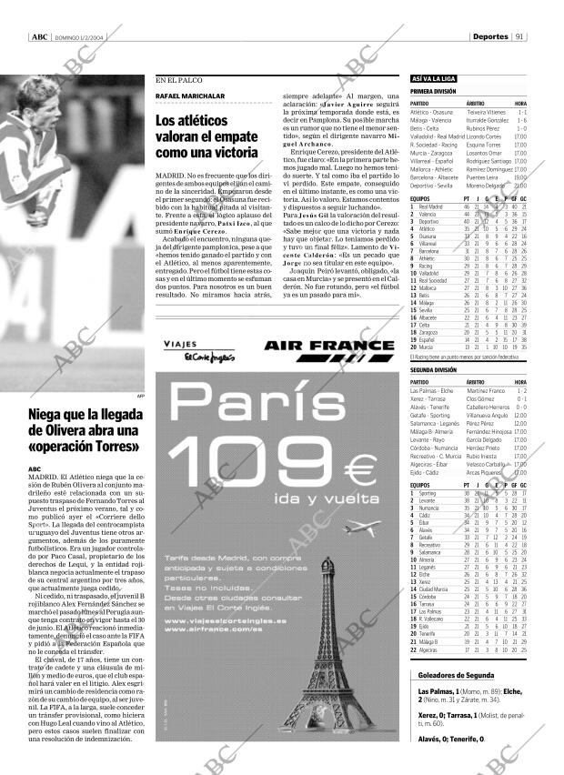 ABC MADRID 01-02-2004 página 91