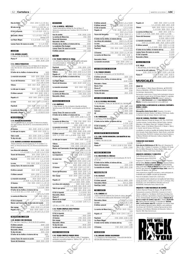 ABC MADRID 03-02-2004 página 62