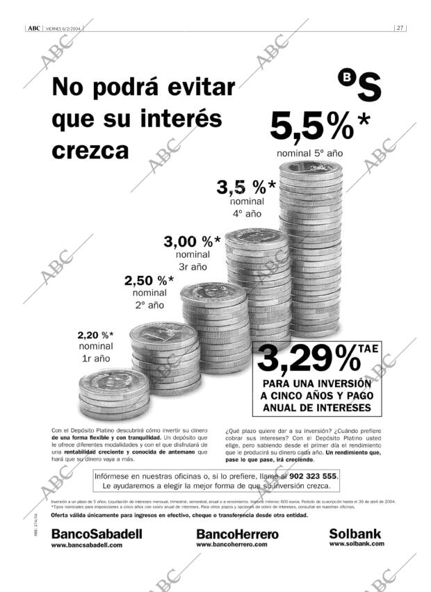 ABC MADRID 06-02-2004 página 27