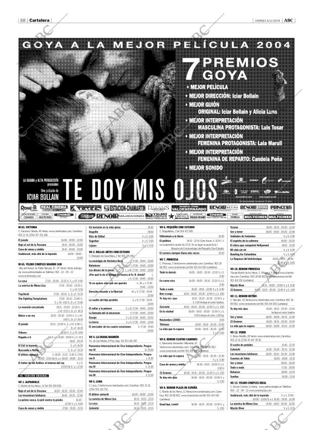 ABC MADRID 06-02-2004 página 68