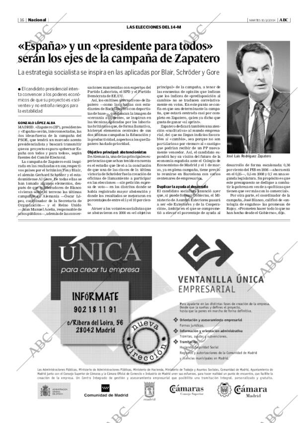 ABC MADRID 10-02-2004 página 16