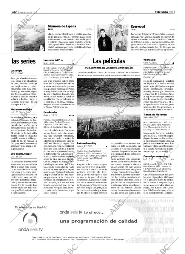 ABC MADRID 10-02-2004 página 97