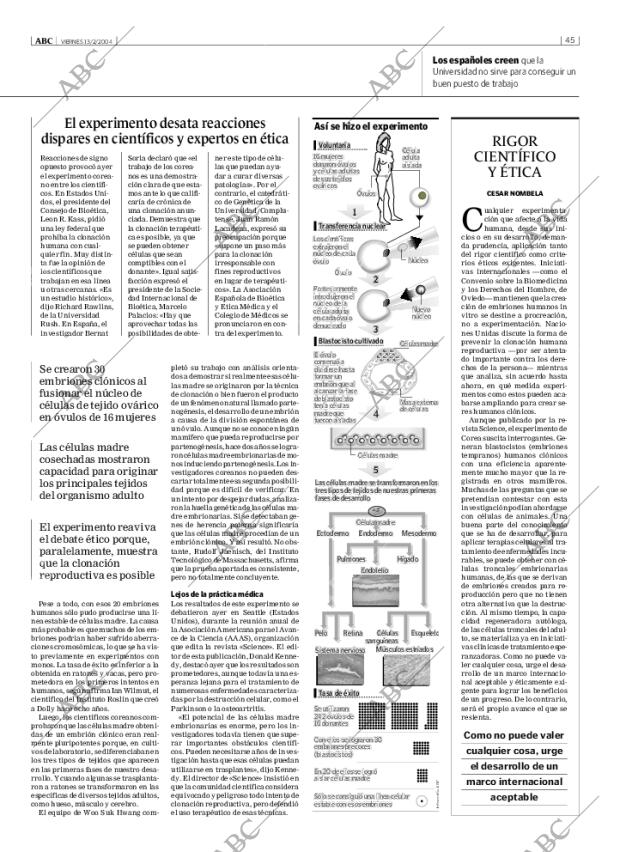 ABC MADRID 13-02-2004 página 45