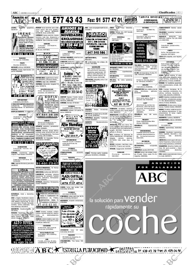 ABC MADRID 13-02-2004 página 83
