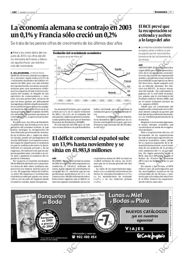 ABC MADRID 13-02-2004 página 87