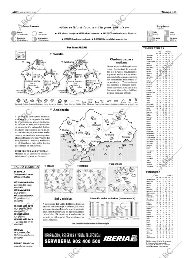 ABC SEVILLA 13-02-2004 página 41