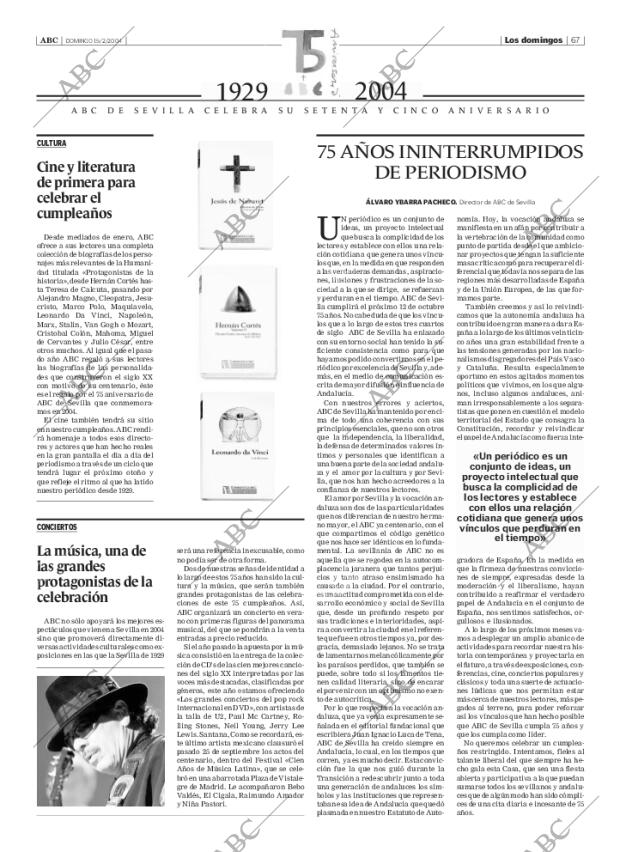 ABC SEVILLA 15-02-2004 página 67