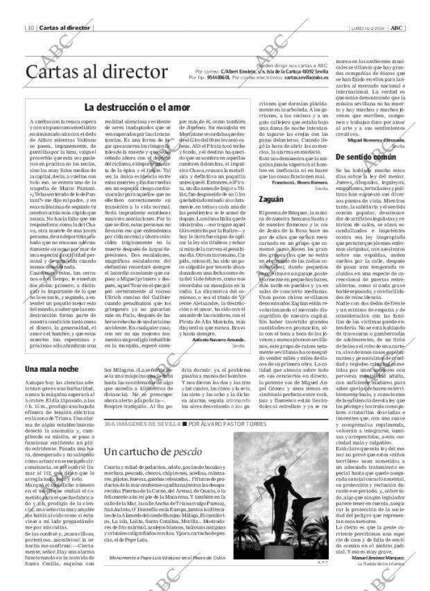 ABC SEVILLA 16-02-2004 página 10