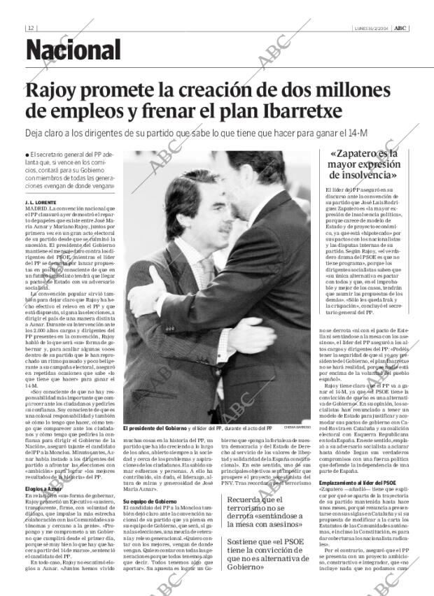 ABC SEVILLA 16-02-2004 página 12