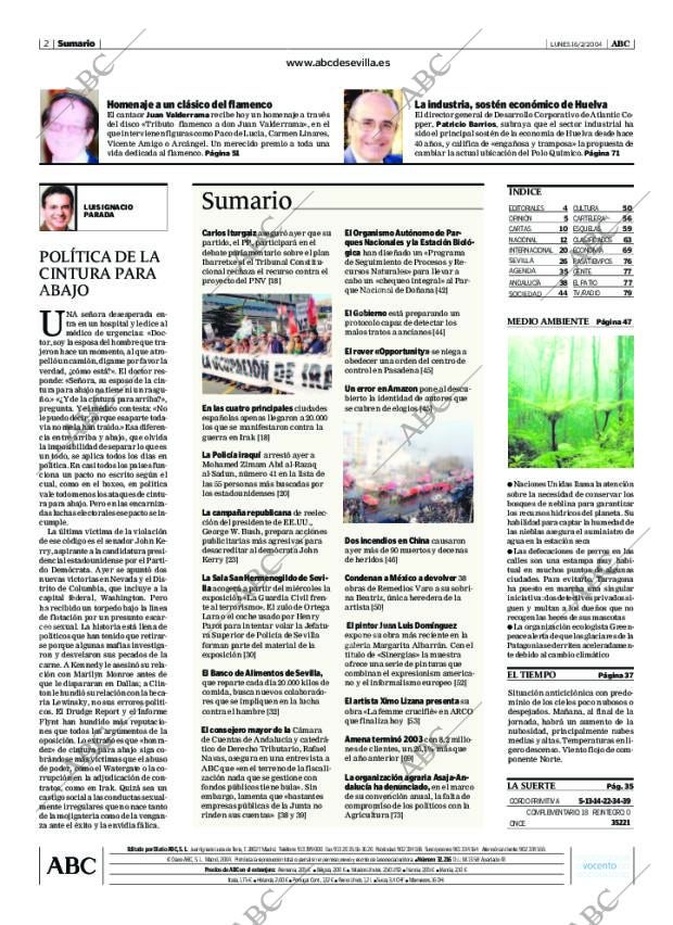 ABC SEVILLA 16-02-2004 página 2