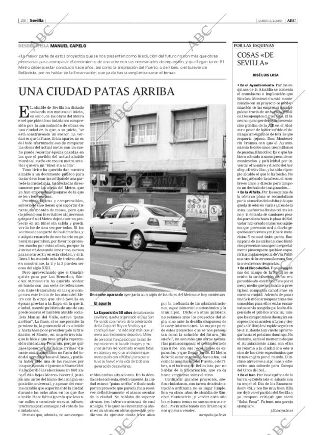 ABC SEVILLA 16-02-2004 página 28