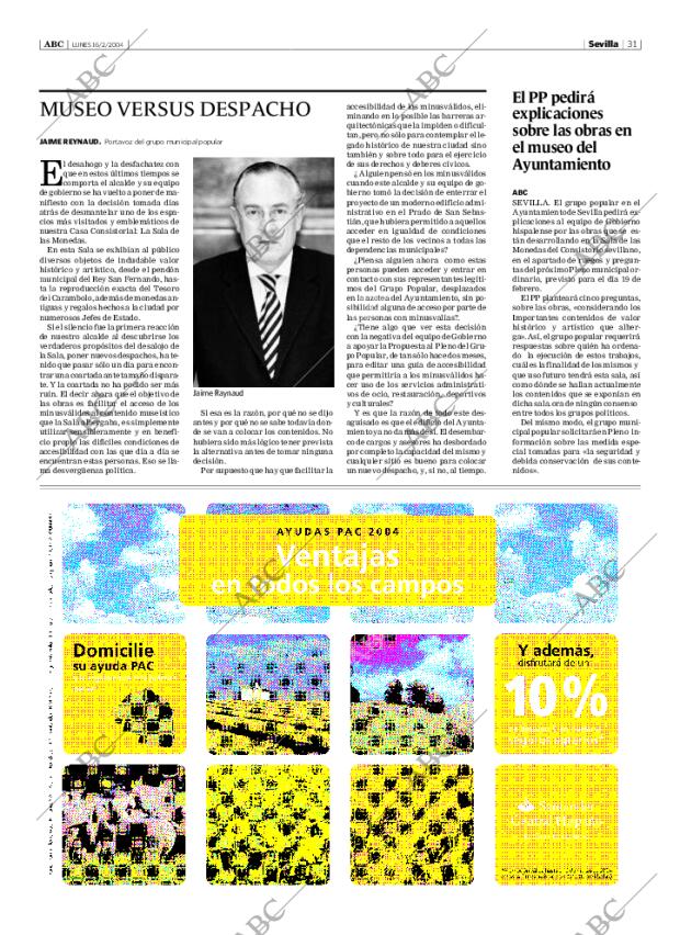 ABC SEVILLA 16-02-2004 página 31