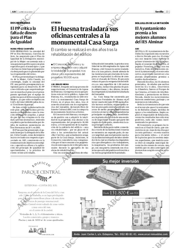 ABC SEVILLA 16-02-2004 página 33
