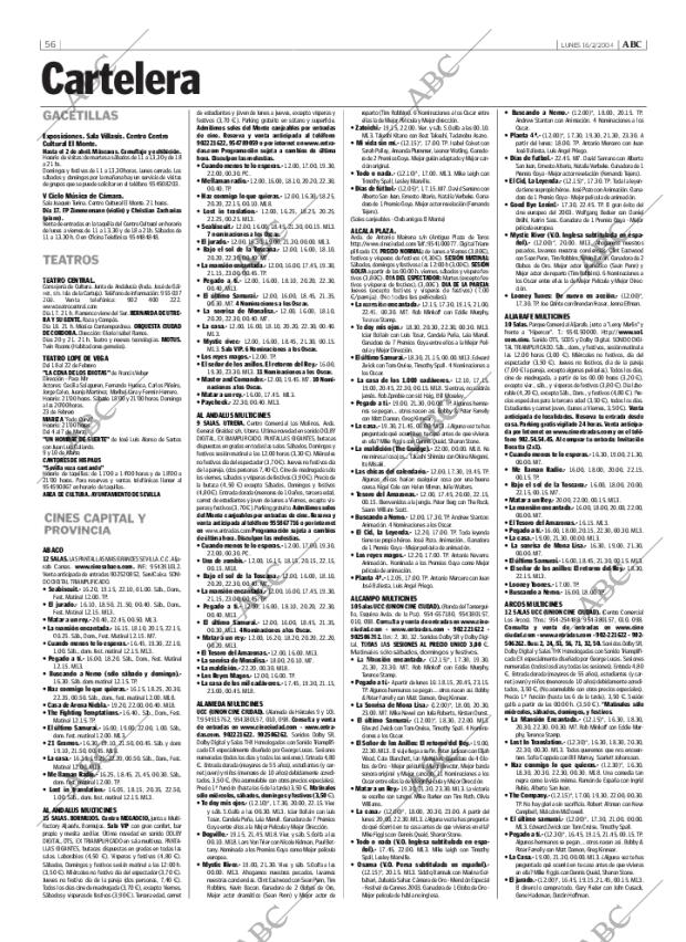 ABC SEVILLA 16-02-2004 página 56