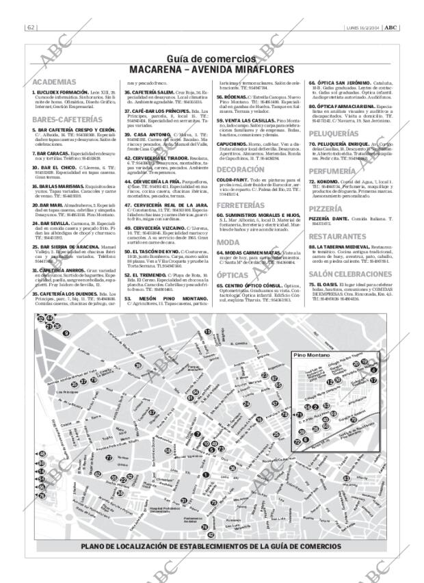 ABC SEVILLA 16-02-2004 página 62