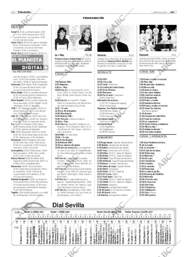 ABC SEVILLA 16-02-2004 página 82