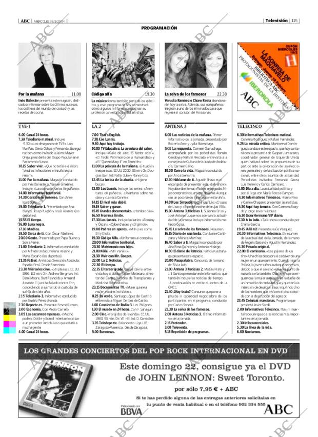 ABC MADRID 18-02-2004 página 115