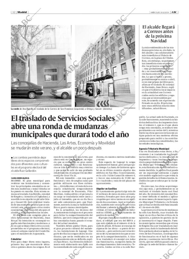 ABC MADRID 18-02-2004 página 32