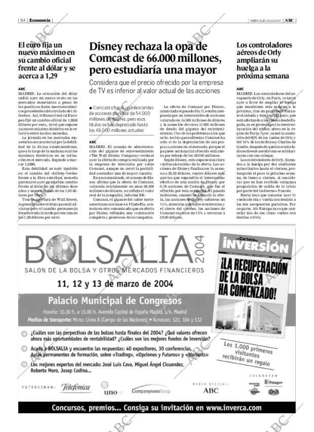 ABC MADRID 18-02-2004 página 94
