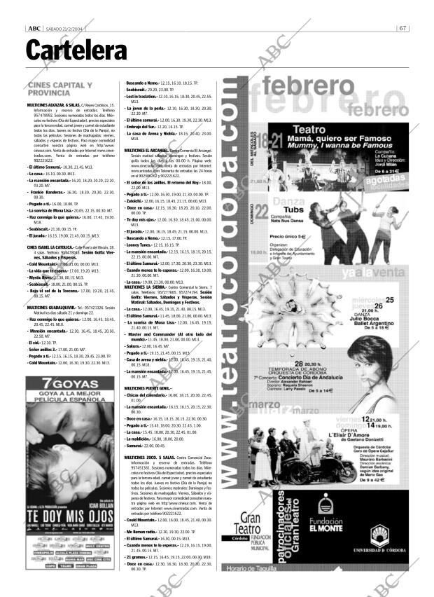ABC CORDOBA 21-02-2004 página 67