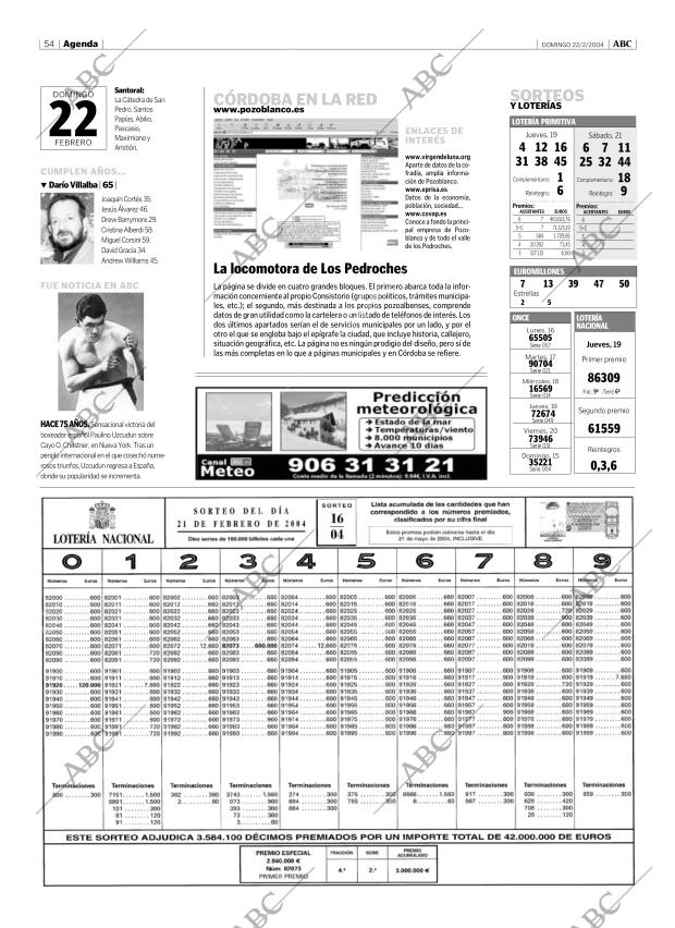 ABC CORDOBA 22-02-2004 página 54