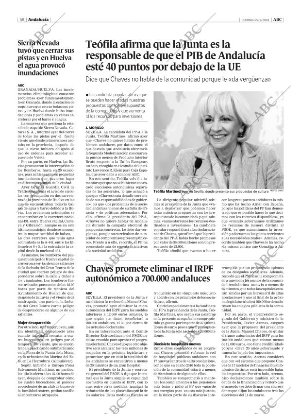 ABC CORDOBA 22-02-2004 página 58