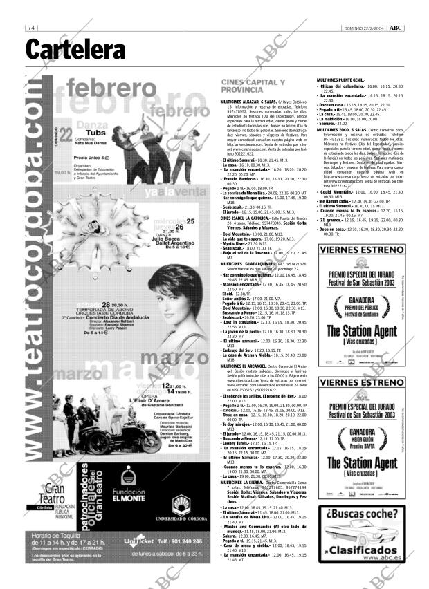 ABC CORDOBA 22-02-2004 página 74