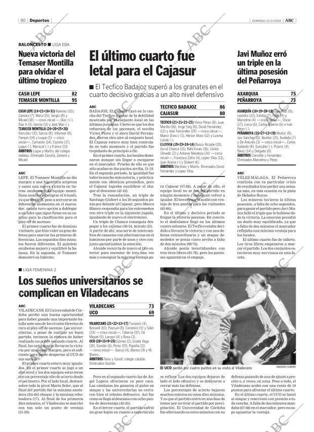 ABC CORDOBA 22-02-2004 página 90