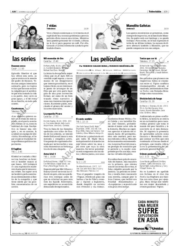 ABC SEVILLA 22-02-2004 página 109