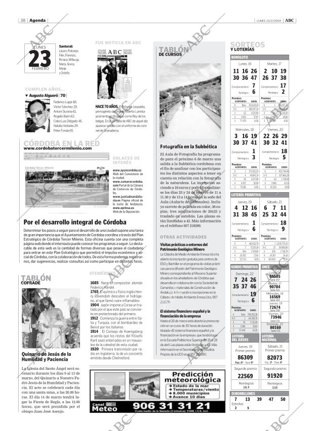 ABC CORDOBA 23-02-2004 página 38