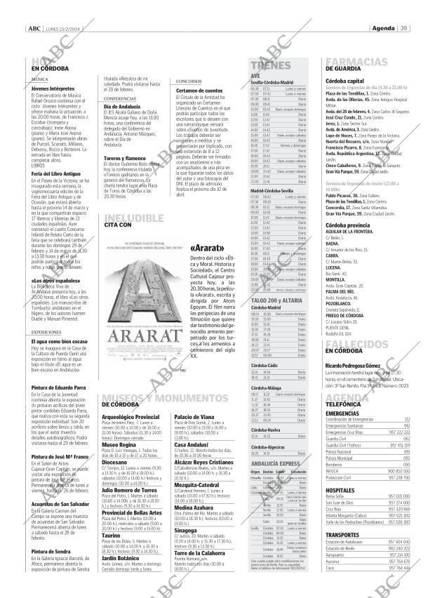 ABC CORDOBA 23-02-2004 página 39