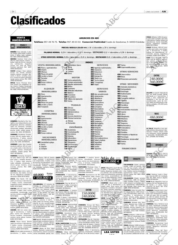 ABC CORDOBA 23-02-2004 página 54