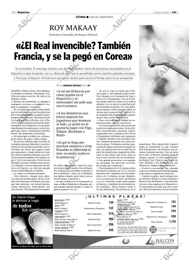 ABC CORDOBA 23-02-2004 página 74