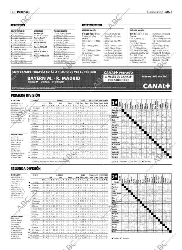 ABC MADRID 23-02-2004 página 84