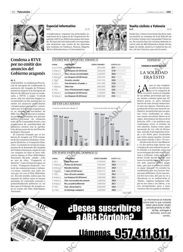 ABC CORDOBA 24-02-2004 página 88