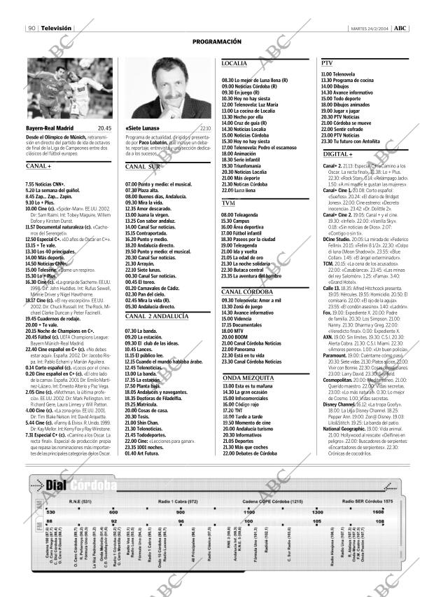 ABC CORDOBA 24-02-2004 página 90