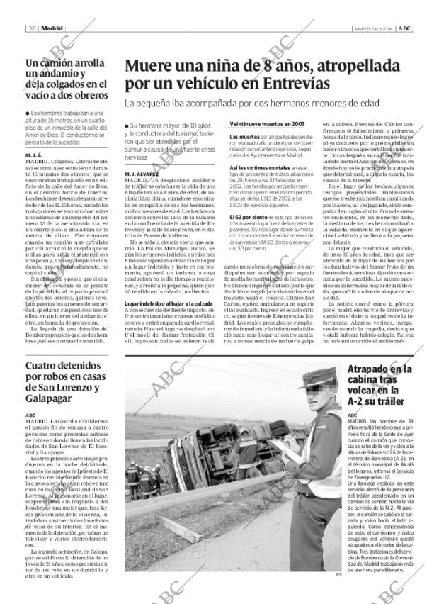ABC MADRID 24-02-2004 página 36