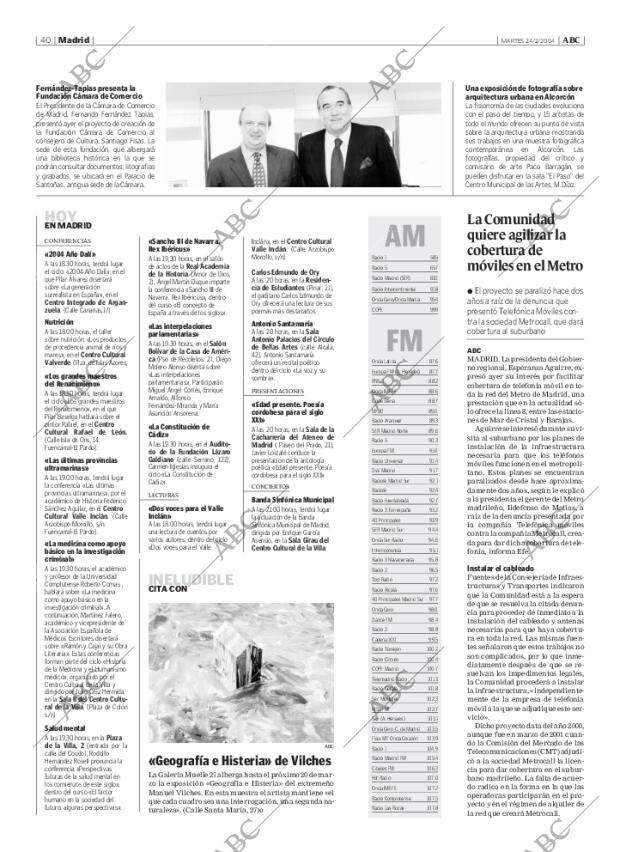 ABC MADRID 24-02-2004 página 40