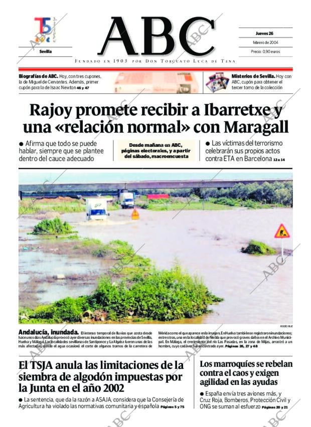 ABC SEVILLA 26-02-2004 página 1
